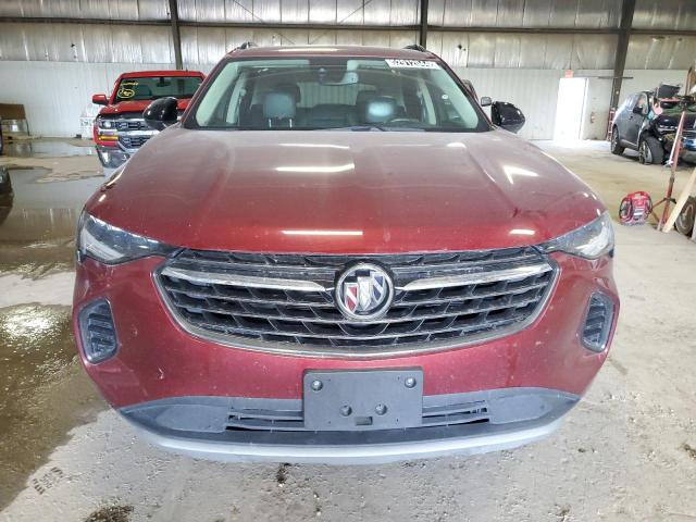 LRBFZPR46MD197820 - 2021 BUICK ENVISION ESSENCE MAROON photo 5