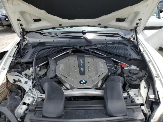 5UXFG8C56CLZ97034 - 2012 BMW X6 XDRIVE50I WHITE photo 12