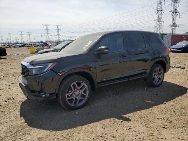 5FNYF8H58PB032416 - 2023 HONDA PASSPORT EXL Siyah fotoğraf 1