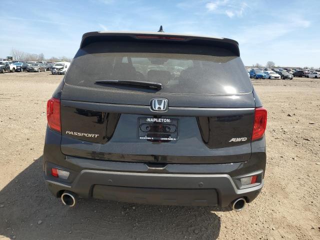 5FNYF8H58PB032416 - 2023 HONDA PASSPORT EXL Siyah fotoğraf 6