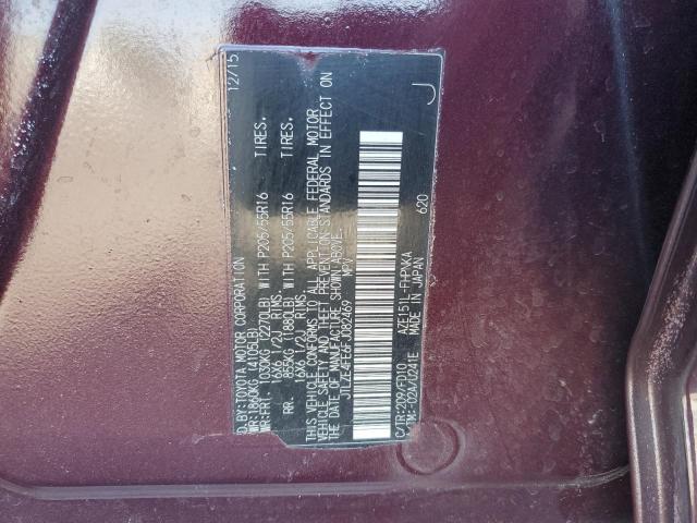 JTLZE4FE6FJ082469 - 2015 TOYOTA SCION XB 栗色 照片 13