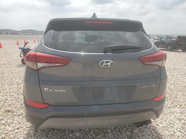 KM8J33A20HU456108 - 2017 HYUNDAI TUCSON LIMITED GRAY photo 6