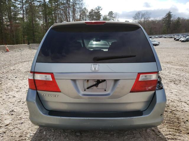 5FNRL38447B087890 - 2007 HONDA ODYSSEY EX SILVER photo 6