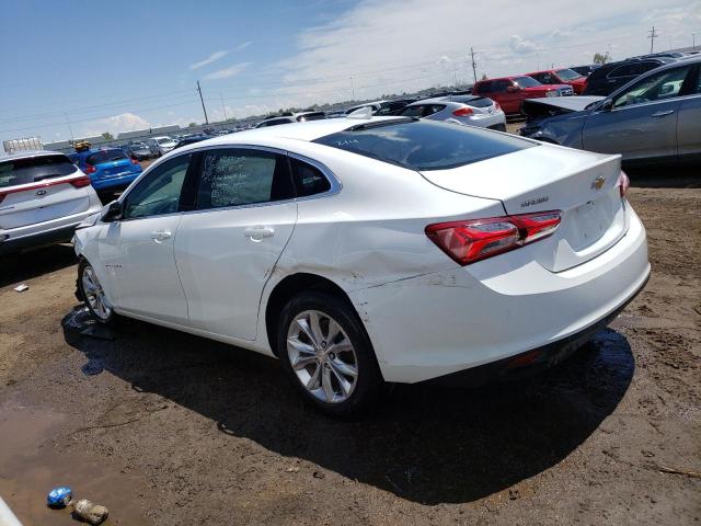 1G1ZD5ST3MF066408 - 2021 CHEVROLET MALIBU LT WHITE photo 2