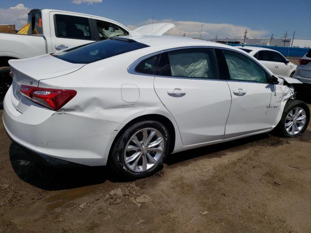 1G1ZD5ST3MF066408 - 2021 CHEVROLET MALIBU LT WHITE photo 3