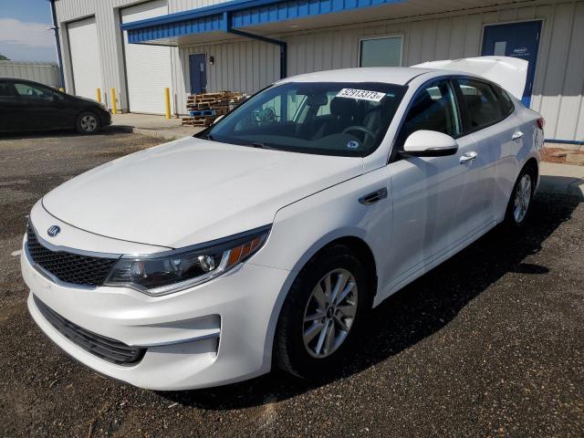 5XXGT4L36JG248594 - 2018 KIA OPTIMA LX WHITE photo 1