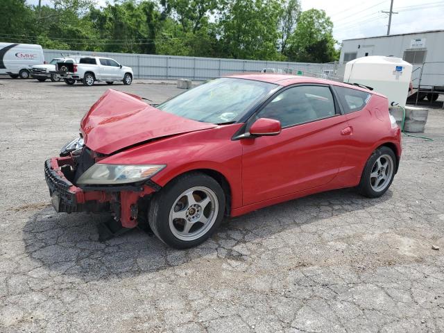 JHMZF1C62BS008182 - 2011 HONDA CR-Z EX RED photo 1