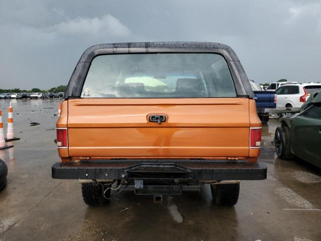 1GNEV18K3KF194985 - 1989 CHEVROLET BLAZER V10 ORANGE photo 6