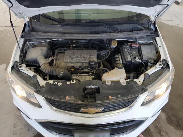 1G1JG6SB2K4142260 - 2019 CHEVROLET SONIC WHITE photo 12