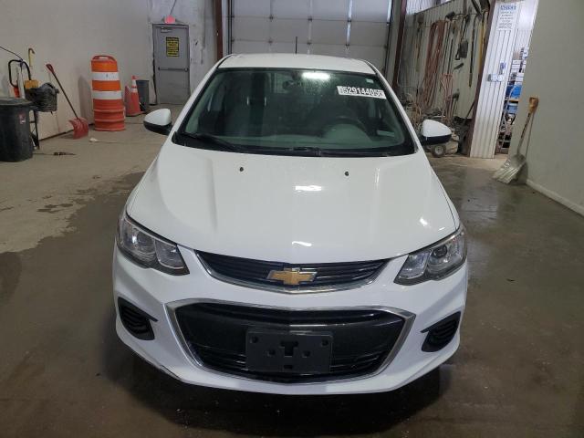 1G1JG6SB2K4142260 - 2019 CHEVROLET SONIC WHITE photo 5