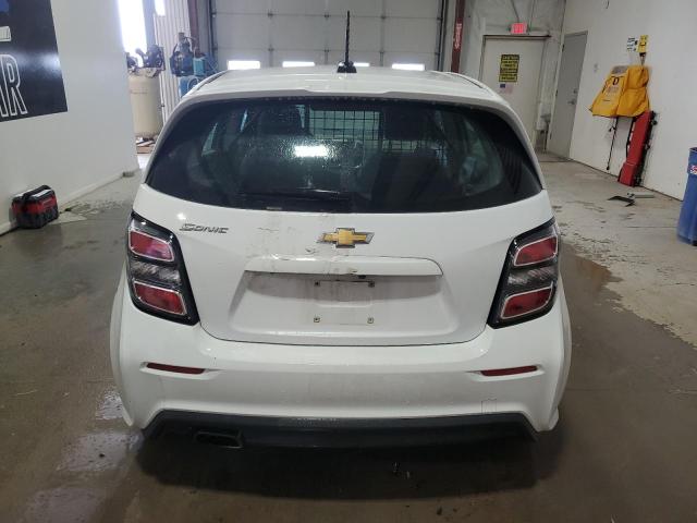 1G1JG6SB2K4142260 - 2019 CHEVROLET SONIC WHITE photo 6
