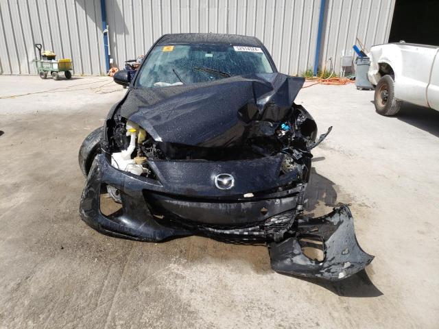 JM1BL1L79D1819233 - 2013 MAZDA 3 I BLACK photo 5