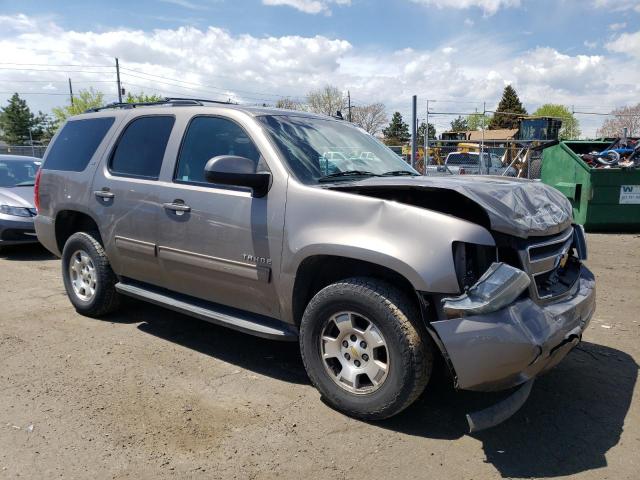 1GNSKBE00DR194707 - 2013 CHEVROLET TAHOE K1500 LT GRAY photo 4