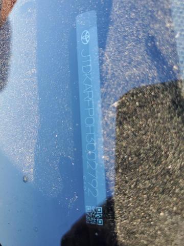 JTDKARFP0H3002792 - 2017 TOYOTA PRIUS PRIM წითელი ფოტო 12