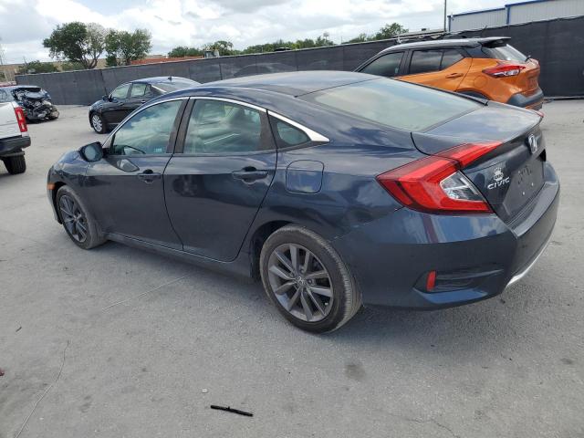 2HGFC2F63KH586864 - 2019 HONDA CIVIC LX 蓝色 照片 2