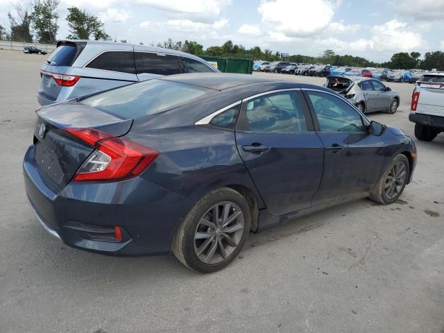 2HGFC2F63KH586864 - 2019 HONDA CIVIC LX 蓝色 照片 3