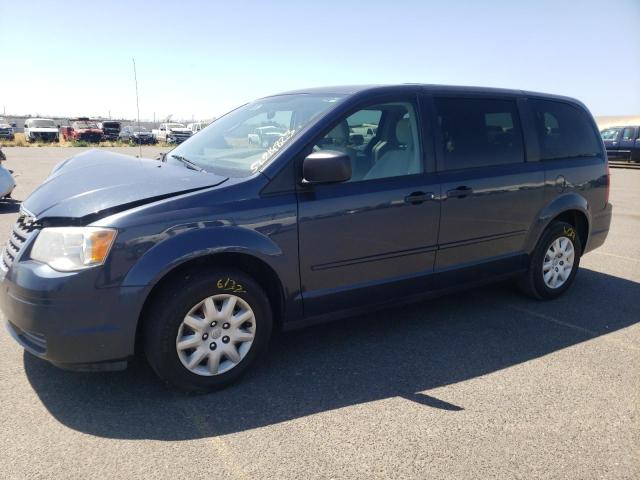 2A8HR44H88R107551 - 2008 CHRYSLER TOWN & COU LX BLUE photo 1