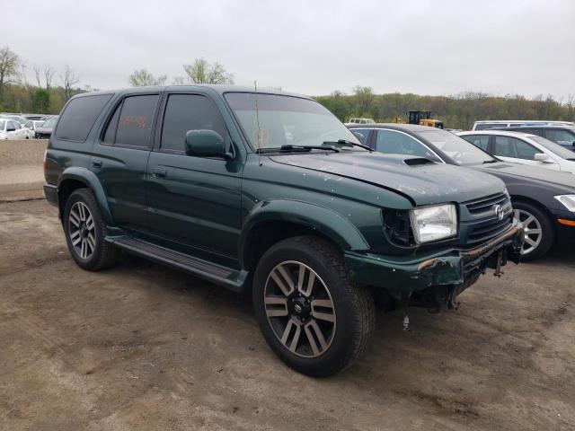 JT3HN86R210356593 - 2001 TOYOTA 4RUNNER SR5 GREEN photo 4