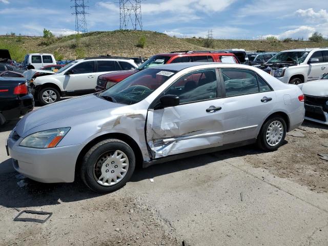 1HGCM55104A173910 - 2004 HONDA ACCORD DX SILVER photo 1