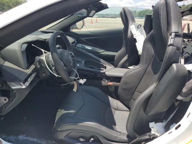 1G1YA2D48P5124256 - 2023 CHEVROLET CORVETTE STINGRAY 1LT WHITE photo 7