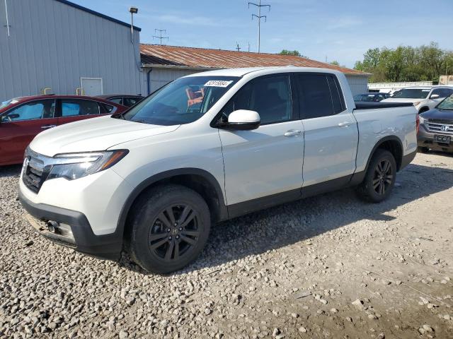 5FPYK3F17KB042823 - 2019 HONDA RIDGELINE SPORT WHITE photo 1