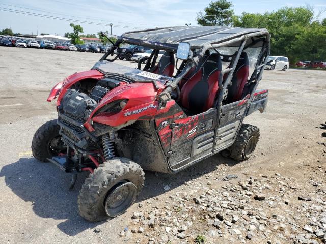 JKBRTCJ14NB505919 - 2022 KAWASAKI TERYX4 LE J RED photo 2