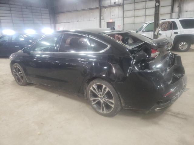 3FA6P0D93KR105512 - 2019 FORD FUSION TITANIUM BLACK photo 2