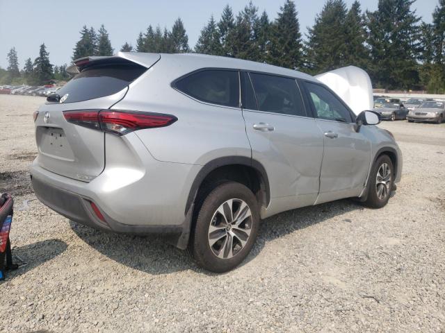 5TDGZRBH2MS083560 - 2021 TOYOTA HIGHLANDER XLE Gümüş foto 3