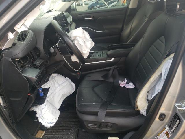 5TDGZRBH2MS083560 - 2021 TOYOTA HIGHLANDER XLE Gümüş foto 7