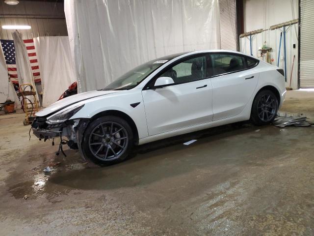 5YJ3E1EB2MF055913 - 2021 TESLA MODEL 3 WHITE photo 1