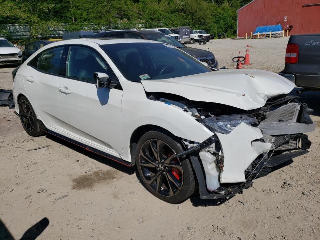 SHHFK7H9XJU406286 - 2018 HONDA CIVIC SPORT TOURING WHITE photo 4