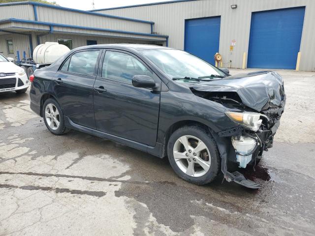 2T1BU4EE6BC593722 - 2011 TOYOTA COROLLA BASE BLACK photo 4