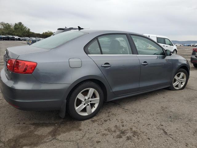 3VWLL7AJ0EM404406 - 2014 VOLKSWAGEN JETTA TDI GRAY photo 3