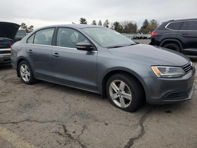 3VWLL7AJ0EM404406 - 2014 VOLKSWAGEN JETTA TDI GRAY photo 4