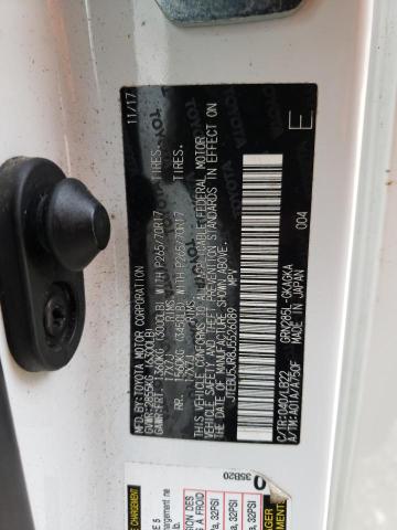 JTEBU5JR8J5526089 - 2018 TOYOTA 4RUNNER SR5/SR5 PREMIUM 白色 照片 12