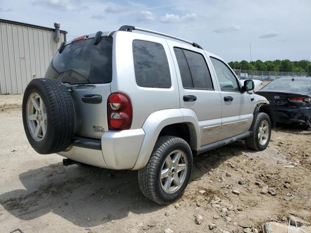 1J4GL58K06W254025 - 2006 JEEP LIBERTY LIMITED SILVER photo 3