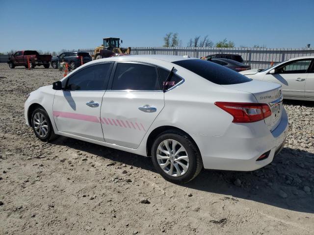 3N1AB7AP0KY435003 - 2019 NISSAN SENTRA S 白色 照片 2