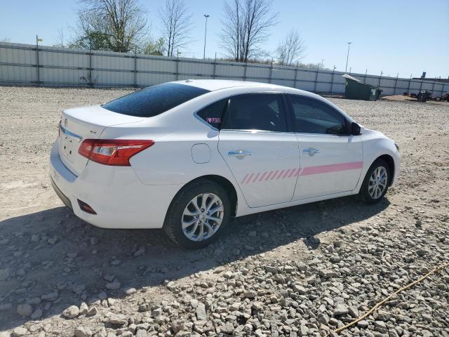 3N1AB7AP0KY435003 - 2019 NISSAN SENTRA S 白色 照片 3