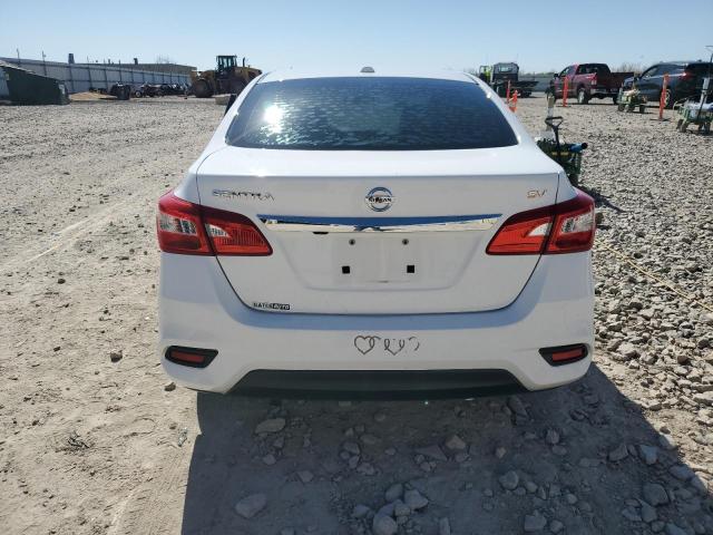 3N1AB7AP0KY435003 - 2019 NISSAN SENTRA S 白色 照片 6