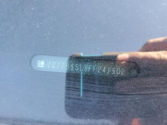 1G11B5SL8FF241502 - 2015 CHEVROLET MALIBU LS შავი ფოტო 12