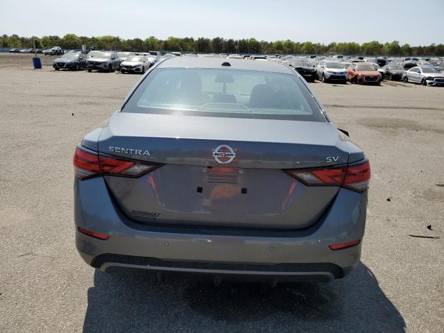 3N1AB8CV1LY309316 - 2020 NISSAN SENTRA SV GRAY photo 6