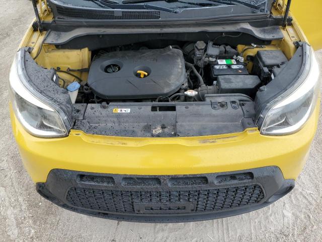 KNDJP3A58E7071084 - 2014 KIA SOUL + YELLOW photo 11