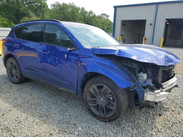 5J8TC2H65KL016268 - 2019 ACURA RDX A-SPEC BLUE photo 4