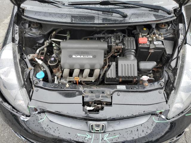 JHMGD38627S009065 - 2007 HONDA FIT S 黑色 照片 11