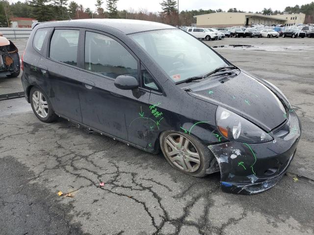 JHMGD38627S009065 - 2007 HONDA FIT S 黑色 照片 4