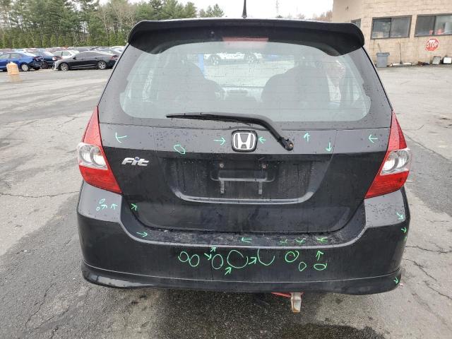 JHMGD38627S009065 - 2007 HONDA FIT S 黑色 照片 6