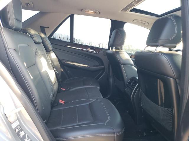 4JGDA5HB2CA014820 - 2012 MERCEDES-BENZ ML 350 4MATIC SILVER photo 11