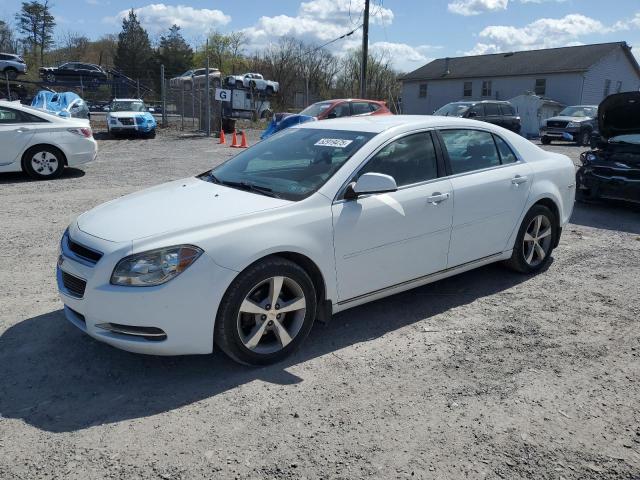 1G1ZC5E19BF192377 - 2011 CHEVROLET MALIBU 1LT WHITE photo 1