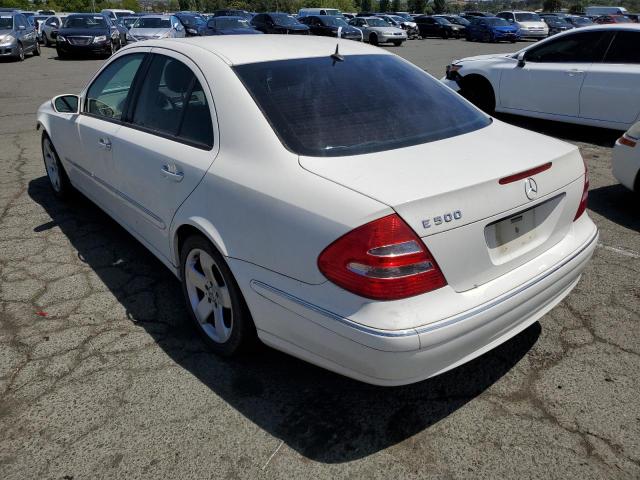 WDBUF70J86A939500 - 2006 MERCEDES-BENZ E 500 WHITE photo 2