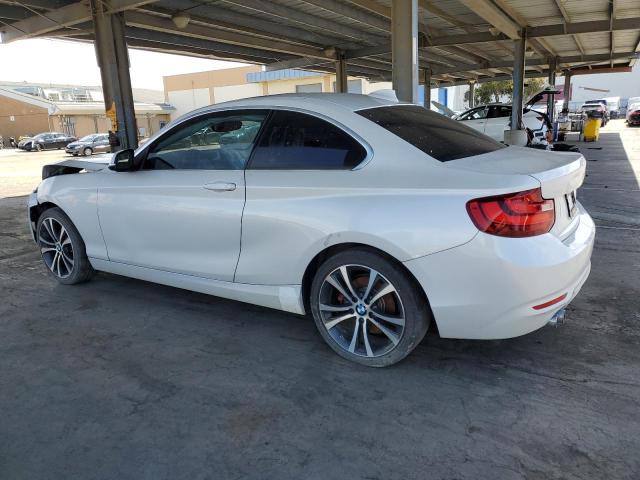 WBA1F9C57GV545699 - 2016 BMW 228 I SULEV WHITE photo 2